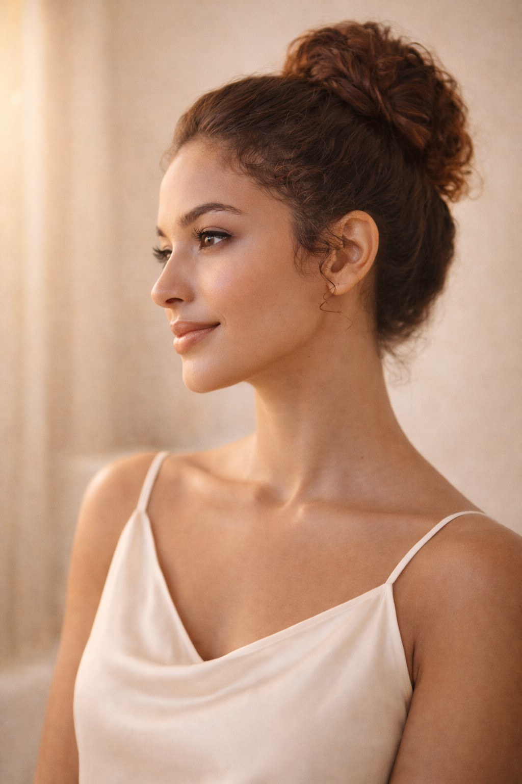 Chignon haut